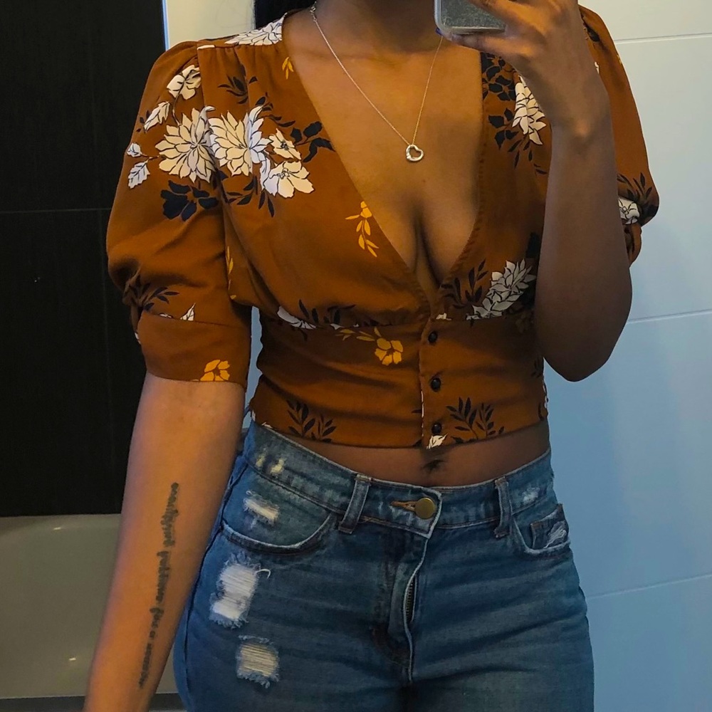Floral “Brunch” Blouse
